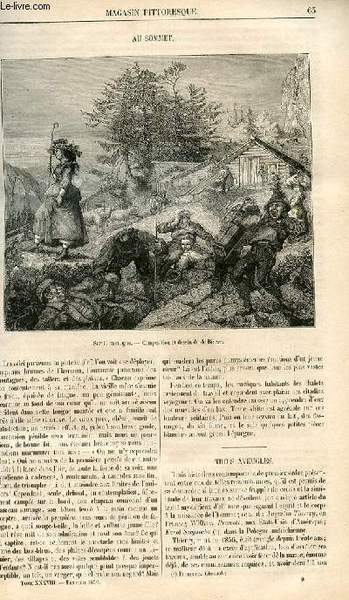 LE MAGASIN PITTORESQUE - Livraison n°009 - Au sommet.