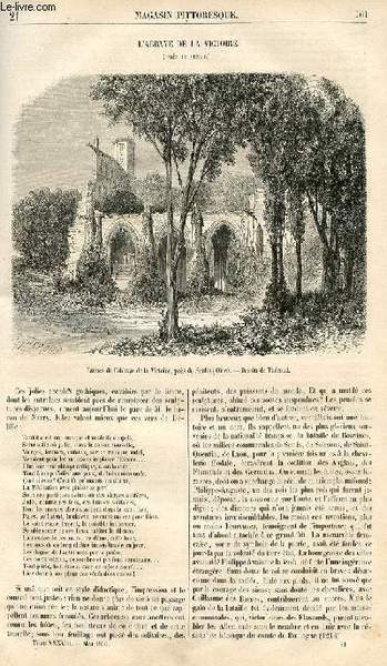 LE MAGASIN PITTORESQUE - Livraison n°021 - L'abbaye de la …