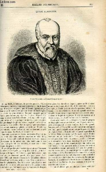 LE MAGASIN PITTORESQUE - Livraison n°16 - Ulysse Aldrovandi.