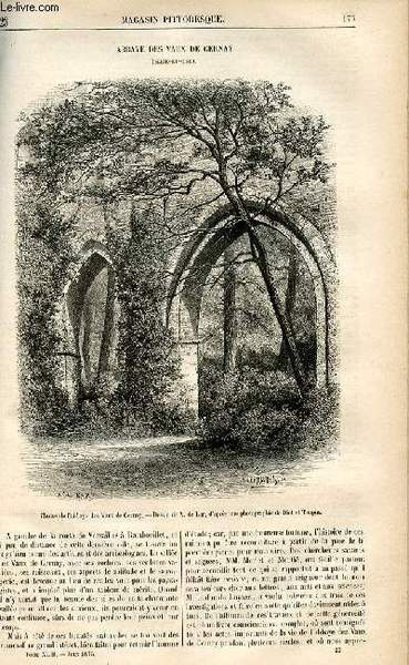 LE MAGASIN PITTORESQUE - Livraison n°23 - Abbay des Vaux …