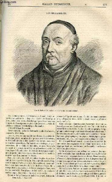 LE MAGASIN PITTORESQUE - Livraison n°35 - Les bollandistes,à suivre.