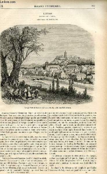 LE MAGASIN PITTORESQUE - Livraison n°38 - Lannion, Cotes du …