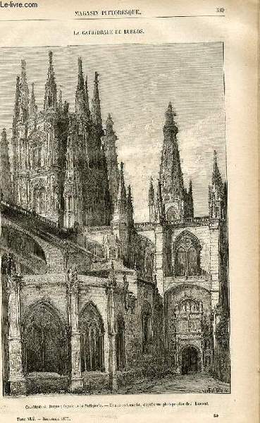 LE MAGASIN PITTORESQUE - Livraison n°50 - La cathédrâle de …
