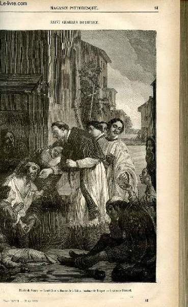 LE MAGASIN PITTORESQUE - Livraison n°11 - Saint Charles Borromée.