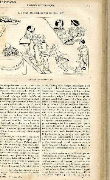 LE MAGASIN PITTORESQUE - Livraison n°39 - Une scène de …