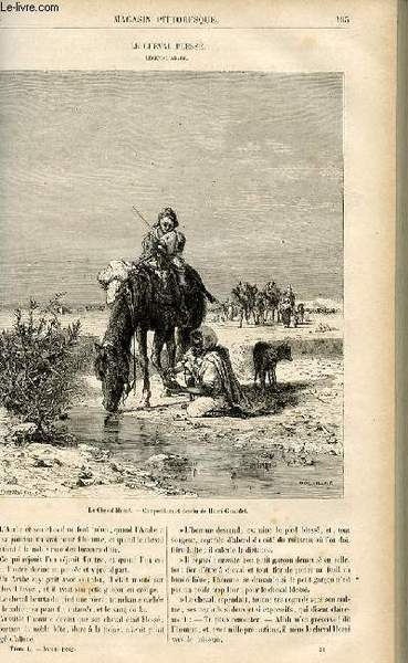 LE MAGASIN PITTORESQUE - Livraison n°14 - Le cheval blessé, …