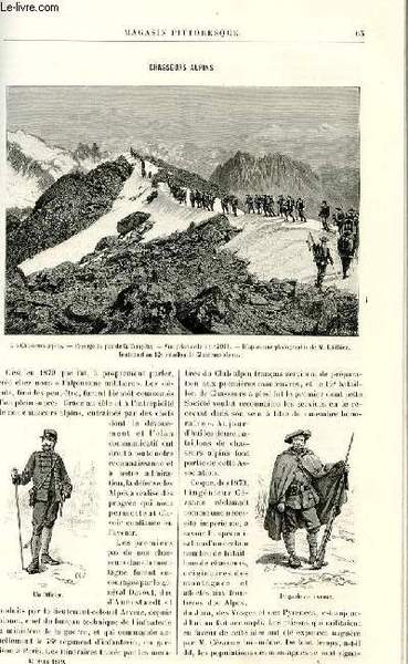 LE MAGASIN PITTORESQUE - Livraison n°05 - Chasseurs alpins.
