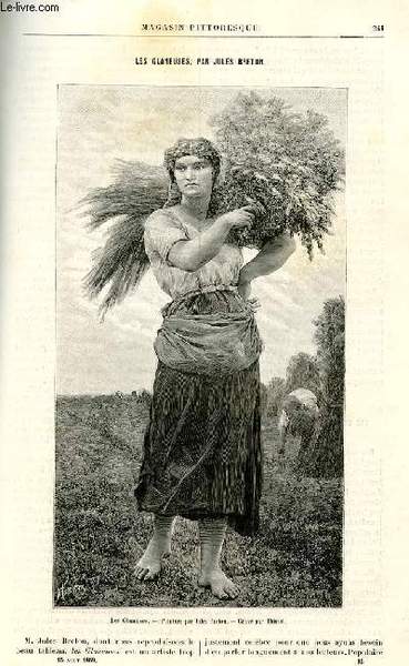 LE MAGASIN PITTORESQUE - Livraison n°15 - Les glaneuses par …