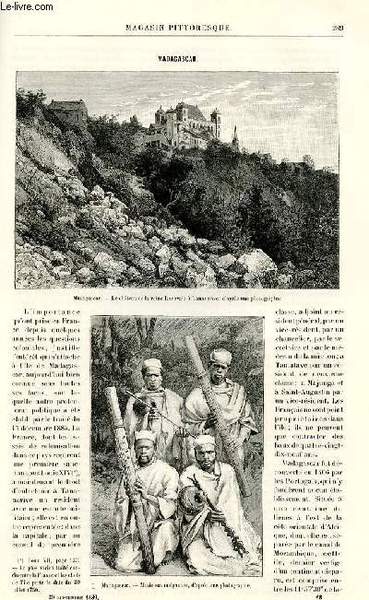 LE MAGASIN PITTORESQUE - Livraison n°18 - Madagascar.