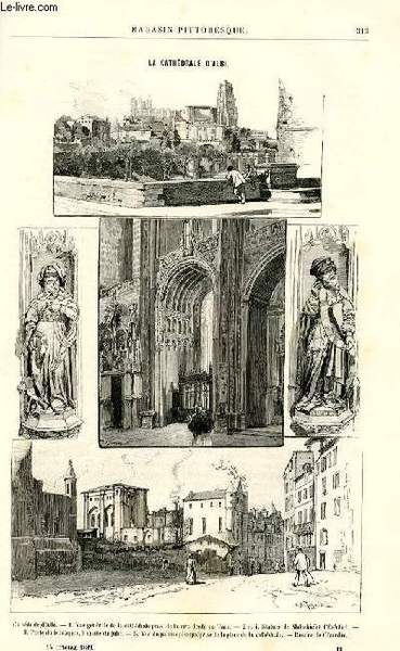 LE MAGASIN PITTORESQUE - Livraison n°19 - La cathédrâle d'Albi.