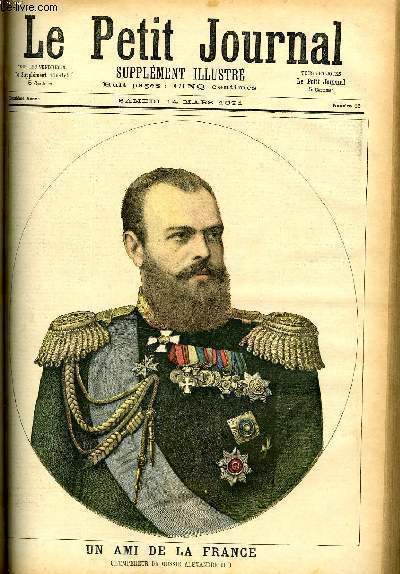 LE PETIT JOURNAL - supplément illustré numéro 16 - UN …