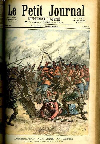 LE PETIT JOURNAL - supplément illustré numéro 23 - INSURRECTION …