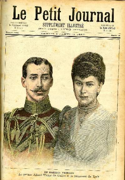 LE PETIT JOURNAL - supplément illustré numéro 59 - UN …