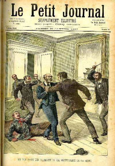 LE PETIT JOURNAL - supplément illustré numéro 62 - UN …