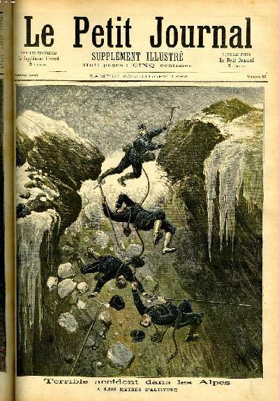 LE PETIT JOURNAL - supplément illustré numéro 87 - TERRIBLE …