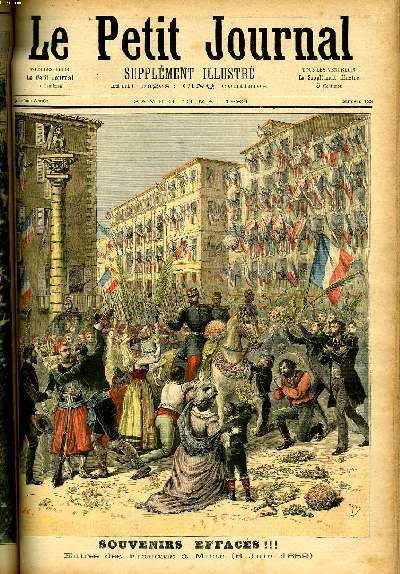 LE PETIT JOURNAL - supplément illustré numéro 129 - SOUVENIRS …