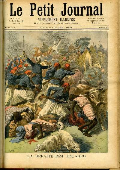 LE PETIT JOURNAL - supplément illustré numéro 180 - LA …