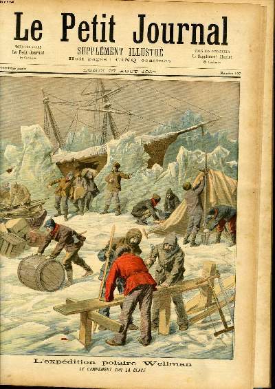 LE PETIT JOURNAL - supplément illustré numéro 197 - L'EXPEDITION …