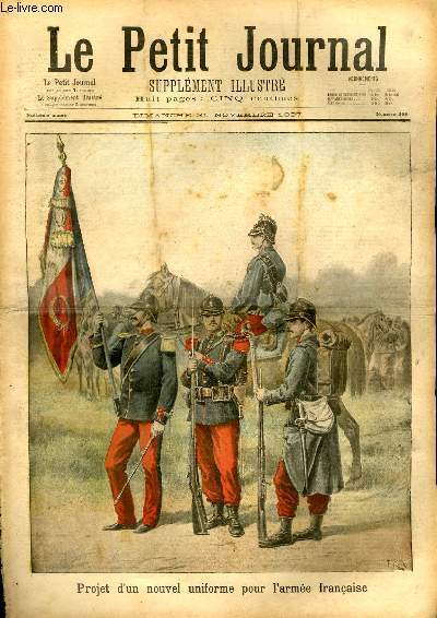 LE PETIT JOURNAL - supplément illustré numéro 366 - PROJET …