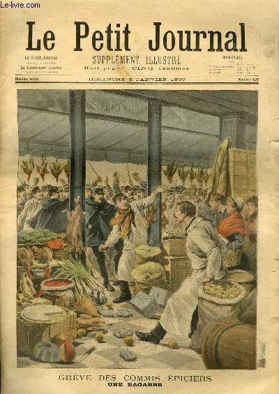 LE PETIT JOURNAL - supplément illustré numéro 425 - GREVE …