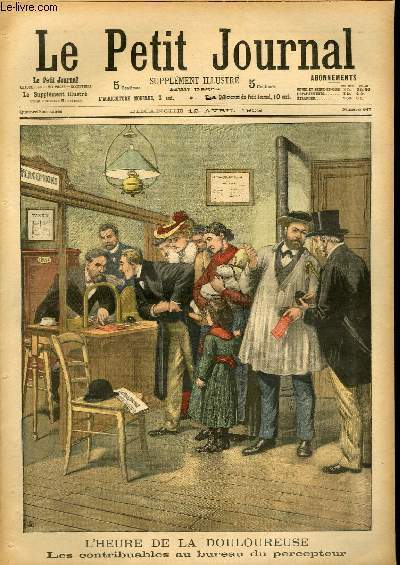 LE PETIT JOURNAL - supplément illustré numéro 647 - L'HEURE …