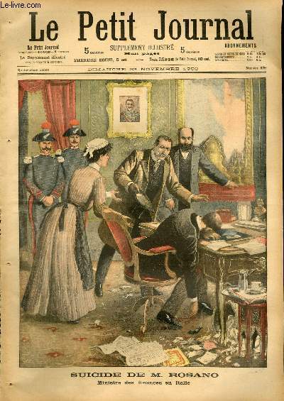 LE PETIT JOURNAL - supplément illustré numéro 679 - SUICIDE …