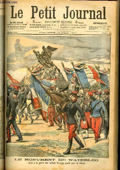 LE PETIT JOURNAL - supplément illustré numéro 709 - LE …