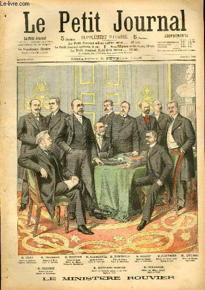 LE PETIT JOURNAL - supplément illustré numéro 742 - LE …