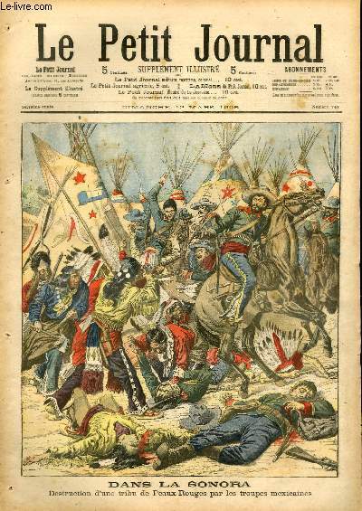 LE PETIT JOURNAL - supplément illustré numéro 747 - DANS …