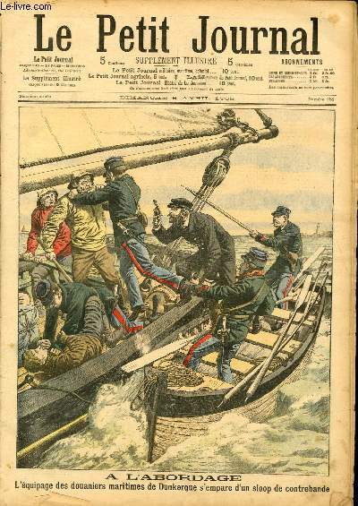 LE PETIT JOURNAL - supplément illustré numéro 751 - A …