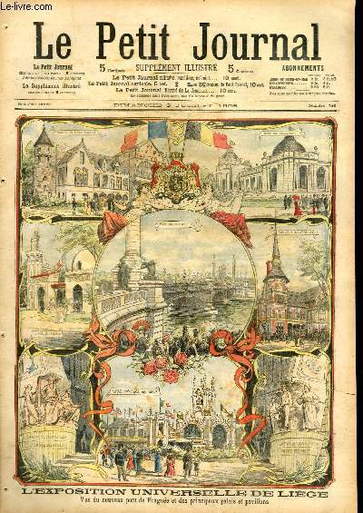 LE PETIT JOURNAL - supplément illustré numéro 764 - L'EXPOSITION …