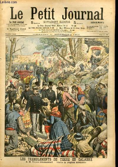 LE PETIT JOURNAL - supplément illustré numéro 775 - LES …