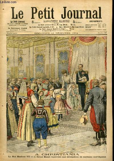 LE PETIT JOURNAL - supplément illustré numéro 786 - A …