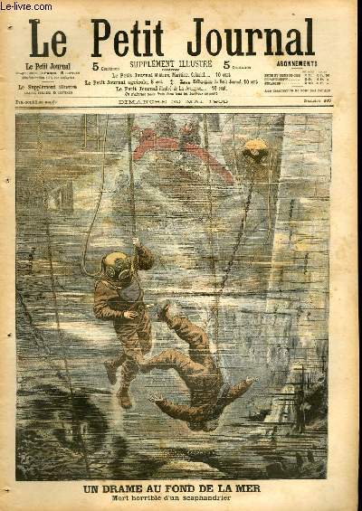 LE PETIT JOURNAL - supplément illustré numéro 809 - UN …