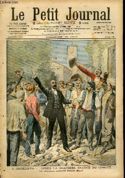 LE PETIT JOURNAL - supplément illustré numéro 867 - A …