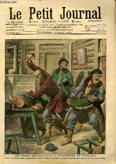 LE PETIT JOURNAL - supplément illustré numéro 912 - UN …