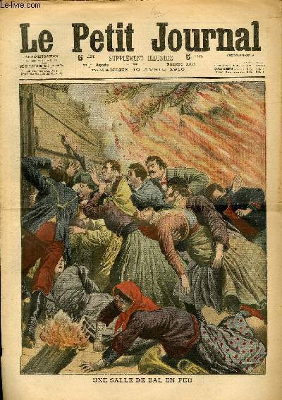 LE PETIT JOURNAL - supplément illustré numéro 1012 - UNE …