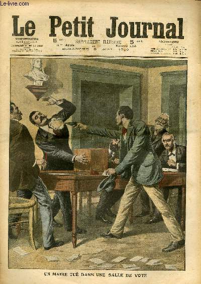 LE PETIT JOURNAL - supplément illustré numéro 1016 - UN …