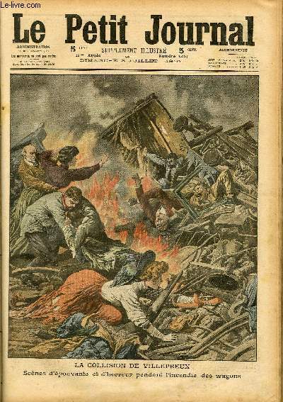 LE PETIT JOURNAL - supplément illustré numéro 1024 - LA …