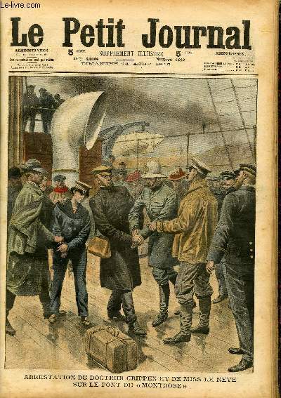 LE PETIT JOURNAL - supplément illustré numéro 1030 - ARRESTATION …