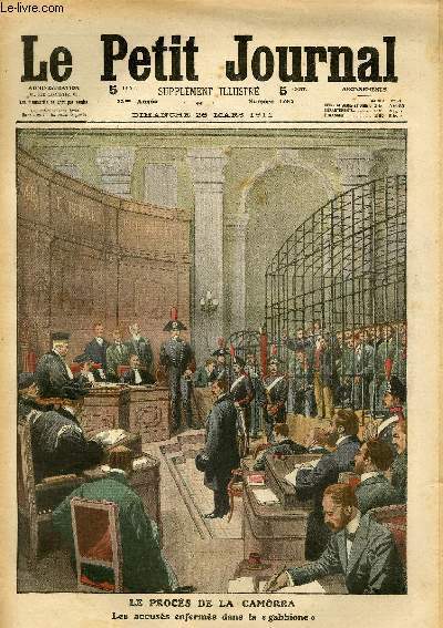 LE PETIT JOURNAL - supplément illustré numéro 1062 - LE …