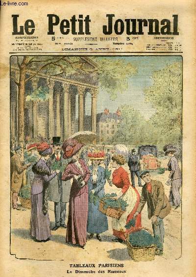LE PETIT JOURNAL - supplément illustré numéro 1064 - TABLEAUX …
