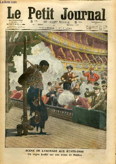 LE PETIT JOURNAL - supplément illustré numéro 1068 - SCENE …