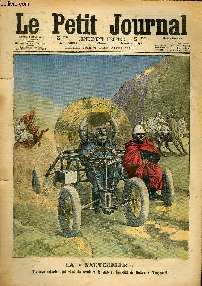 LE PETIT JOURNAL - supplément illustré numéro 1155 - LA …