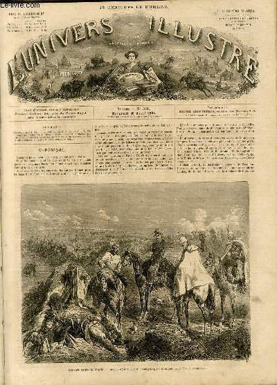 L'UNIVERS ILLUSTRE - SEPTIEME ANNEE N° 321 - Conflit Dano-Allemand …