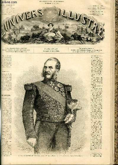 L'UNIVERS ILLUSTRE - HUITIEME ANNEE N° 440 S. Exc. Le …