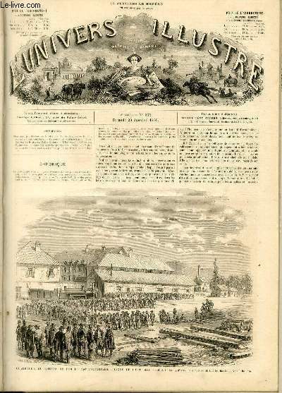 L'UNIVERS ILLUSTRE- NEUVIEME ANNEE N° 504 Ouverture du chemin de …