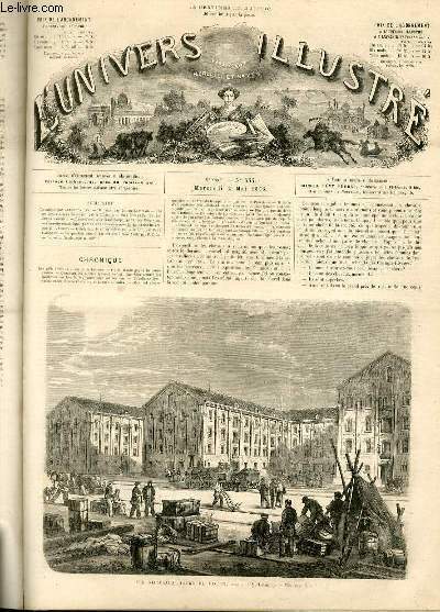 L'UNIVERS ILLUSTRE- NEUVIEME ANNEE N° 533 Les nouveaux docks de …