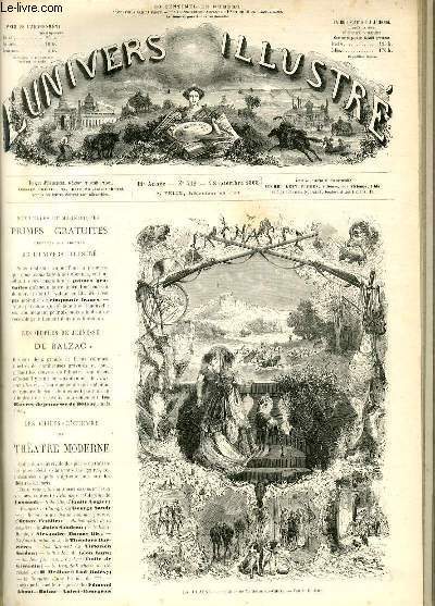 L'UNIVERS ILLUSTRE- ONZIEME ANNEE N° 712 La chasse