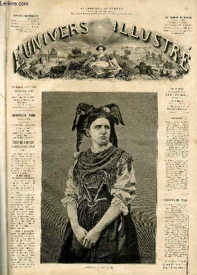 L'UNIVERS ILLUSTRE - DIX-HUITIEME ANNEE N° 1036 L'Alsace